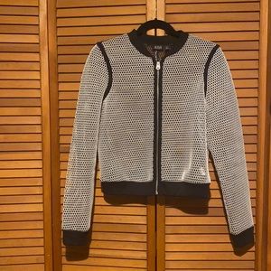 Super cool scuba mesh bomber jacket M